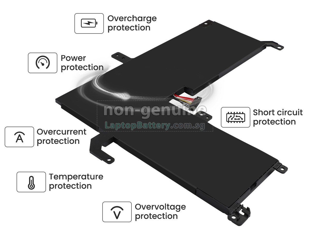 replacement Asus VivoBook Flip 15 TP510UA-E8066T battery