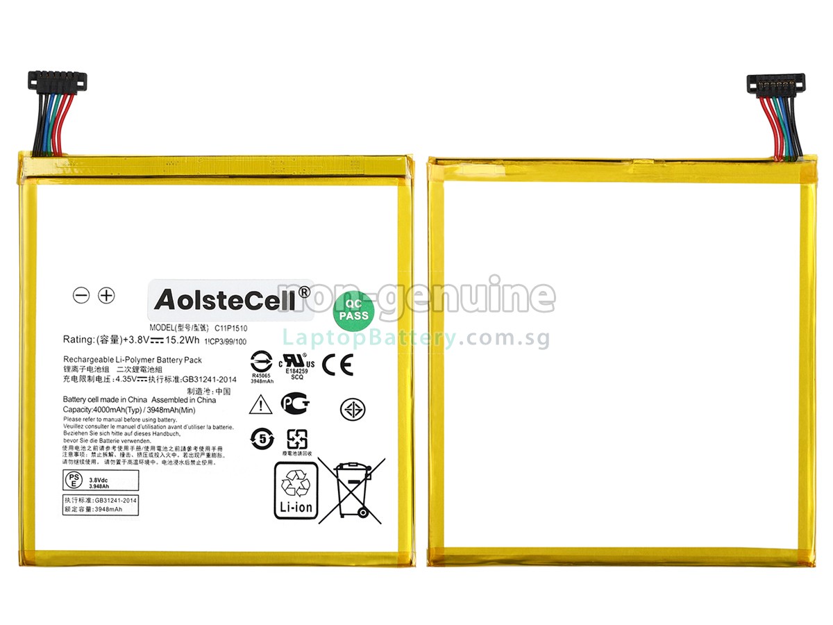 replacement Asus ZENPad S 8.0 Z580CA-1A047A battery