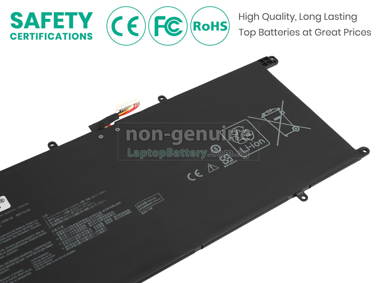 replacement Asus ZenBook S 13 OLED UX5304VA-NQ027W battery