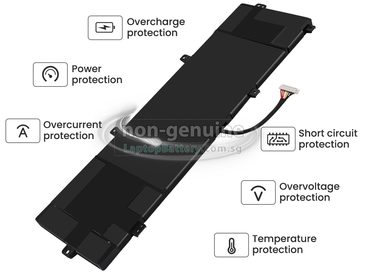 replacement Asus C41N1832(4ICP6/60/72) battery