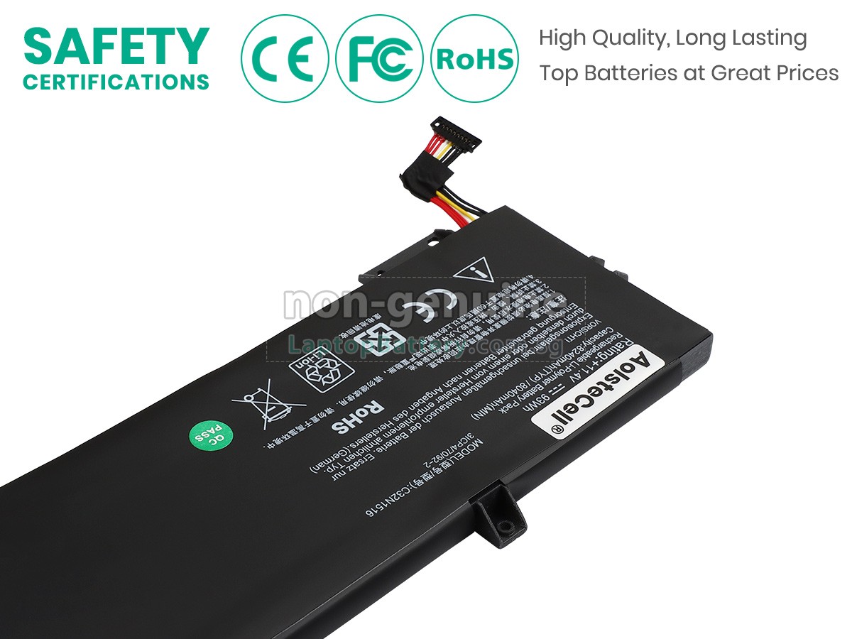 replacement Asus Rog G701VIK-BA063T battery