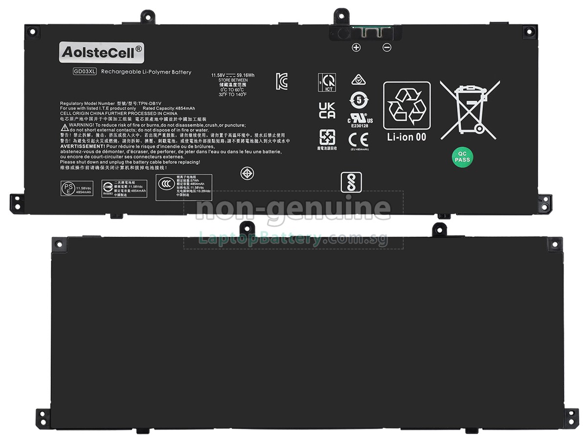 replacement HP Envy X360 14 INCH 2-IN-1 14-FC0104TU battery