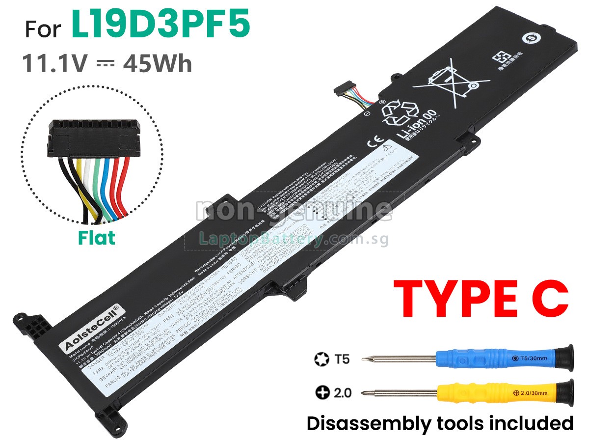 replacement Lenovo IdeaPad 3-14ITL05-81X700FSGJ battery