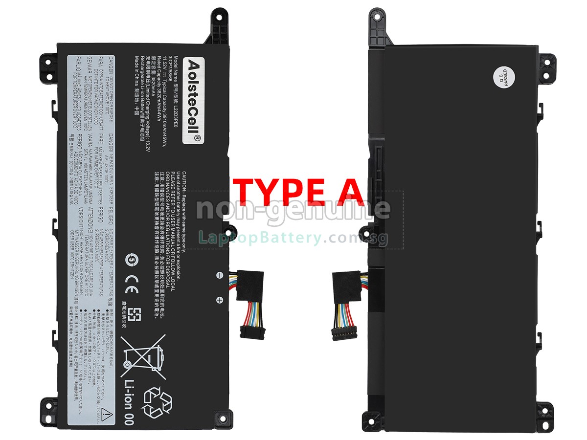 replacement Lenovo THINKBOOK 16 G6 IRL-21KH0037AD battery