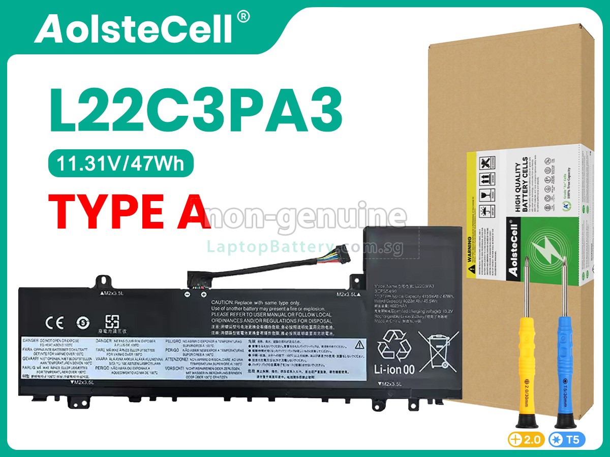 replacement Lenovo IdeaPad SLIM 5 14ABR8-82XE003QCL battery