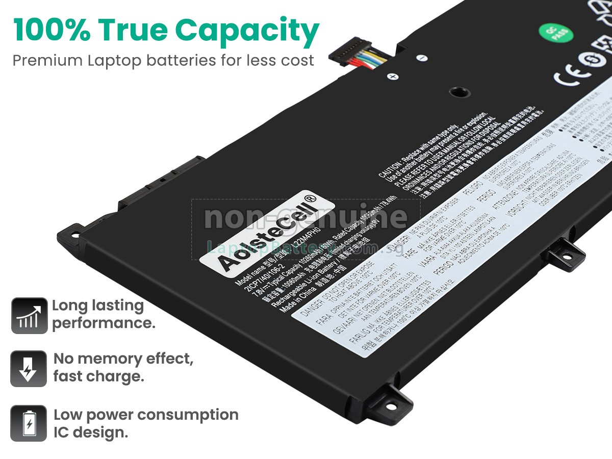 replacement Lenovo YOGA BOOK 9 13IMU9-83FF battery