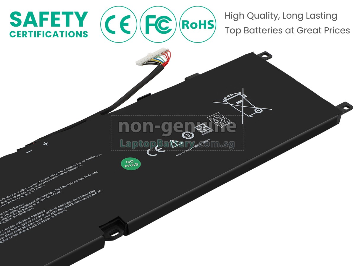 replacement MSI STEALTH GS77 12UHS-080PL battery