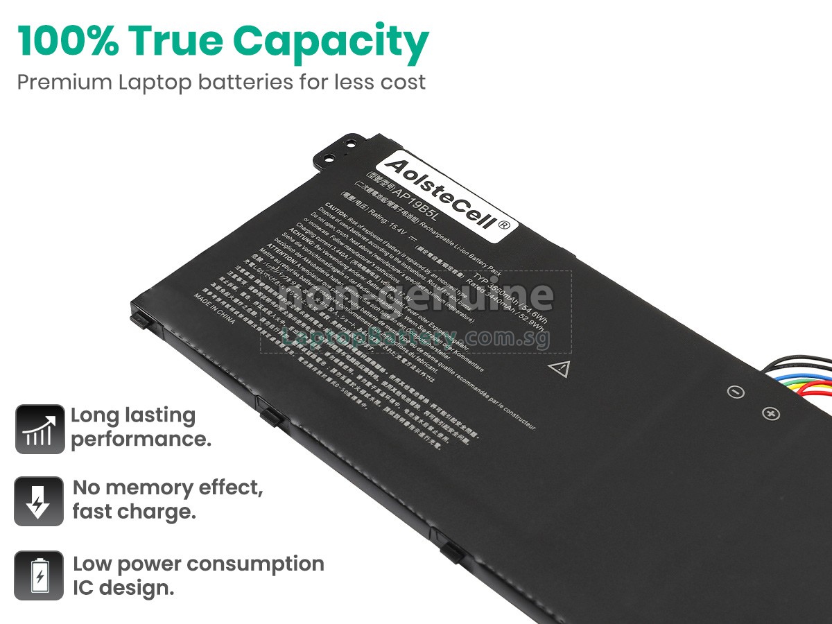 replacement Acer Aspire 3 A315-58-38NS battery