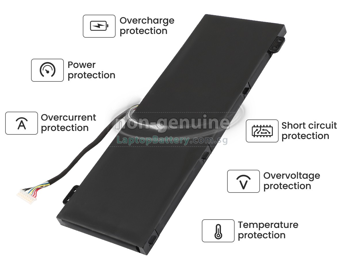 replacement Acer NITRO 16 AN16-51-76HB battery