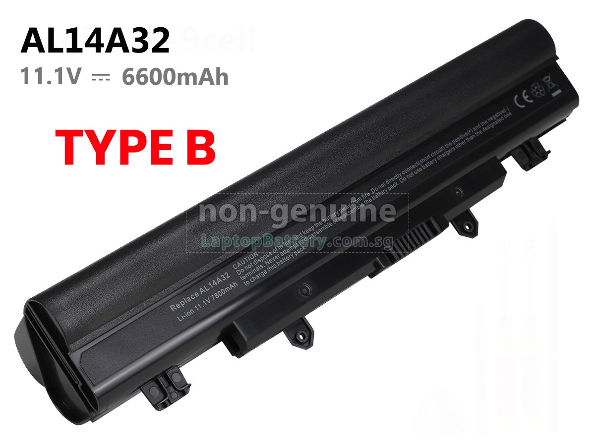 Battery For Acer AL14A32,replacement Acer AL14A32 Laptop Battery From ...