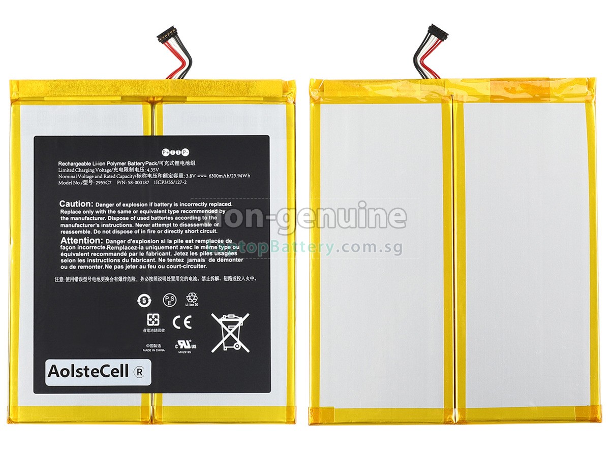 replacement Amazon FIRE HD 10 (9TH GENERATION) battery