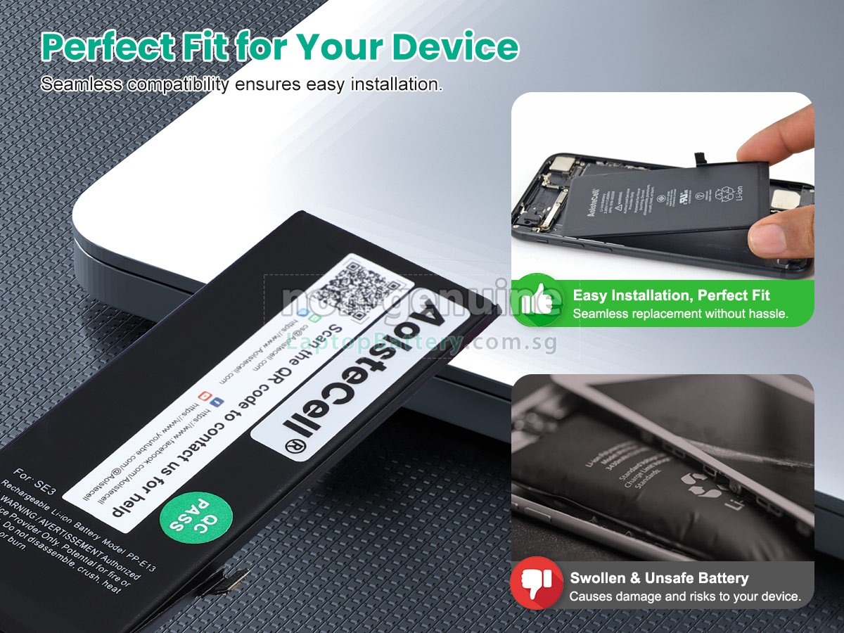 replacement Apple IPHONE SE(3RD GEN 2022) battery