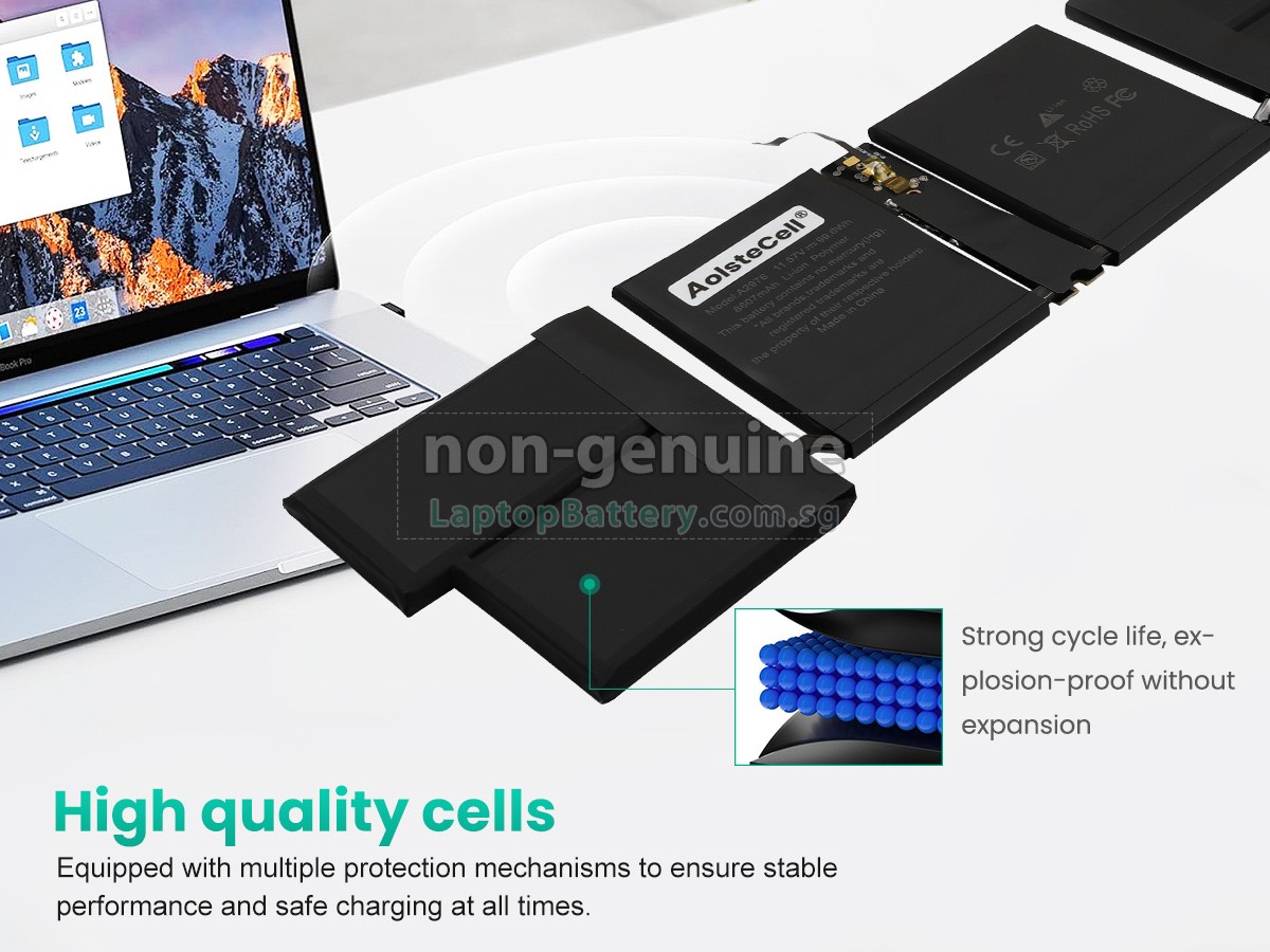 replacement Apple MacBook Pro 16-inch M3 MAX Late 2023 MRW33LL/A battery