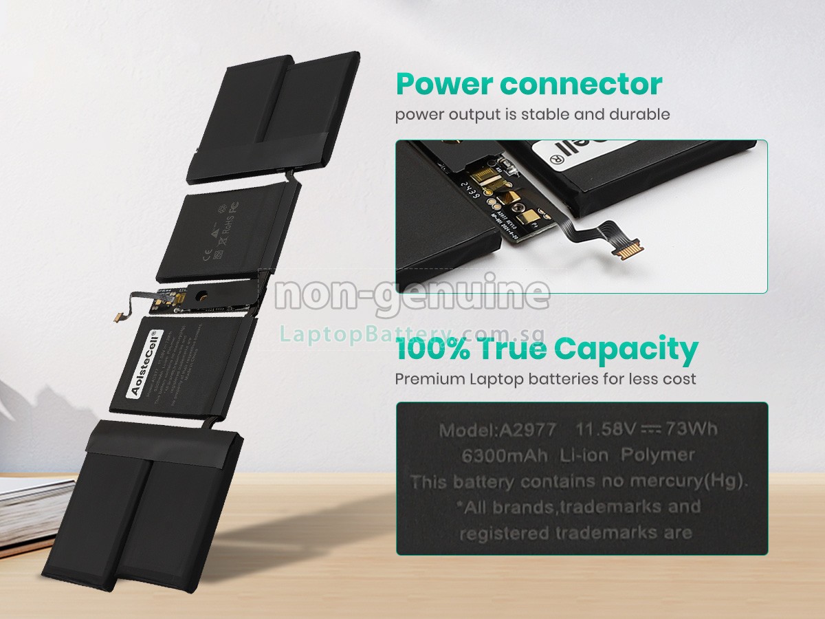 replacement Apple MacBook Pro 14-inch M3 MAX Late 2023 battery