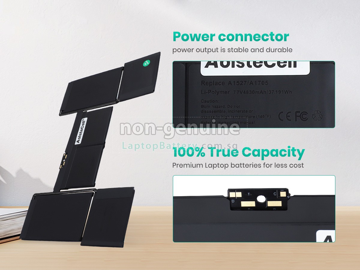 replacement Apple MacBook 12 inch Retina MLHA2LL/A battery