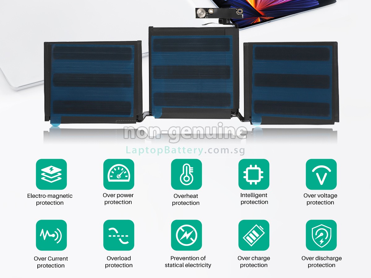 replacement Apple MacBook Pro 13 inch A1708(Late 2016) battery
