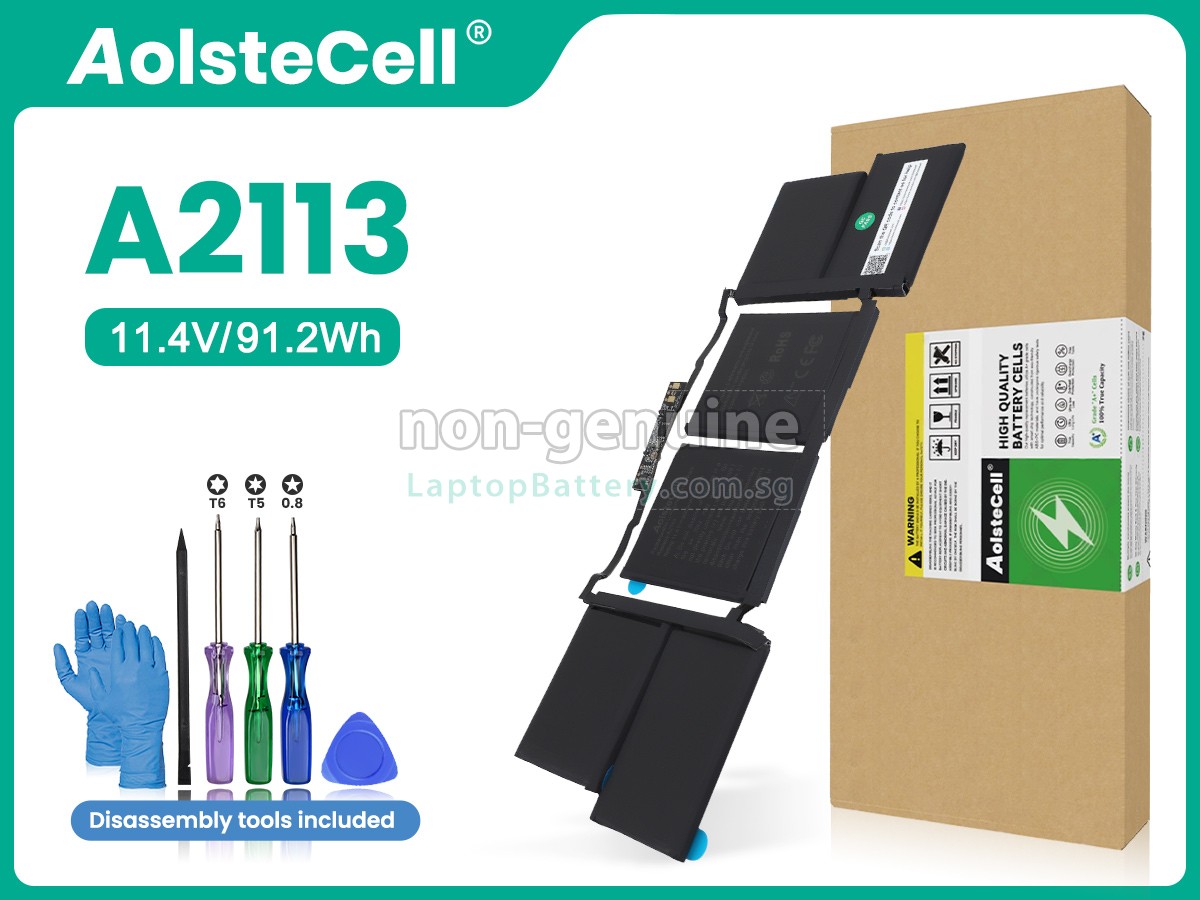 replacement Apple MacBook Pro 16-inch Core I7 2.6GHZ 2019 5600M battery