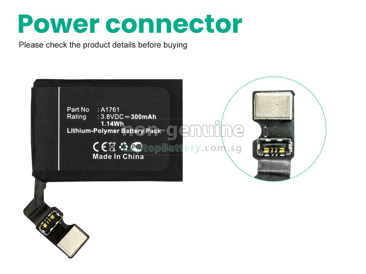 replacement Apple WATCH Series 2 NIKE+ 42MM battery