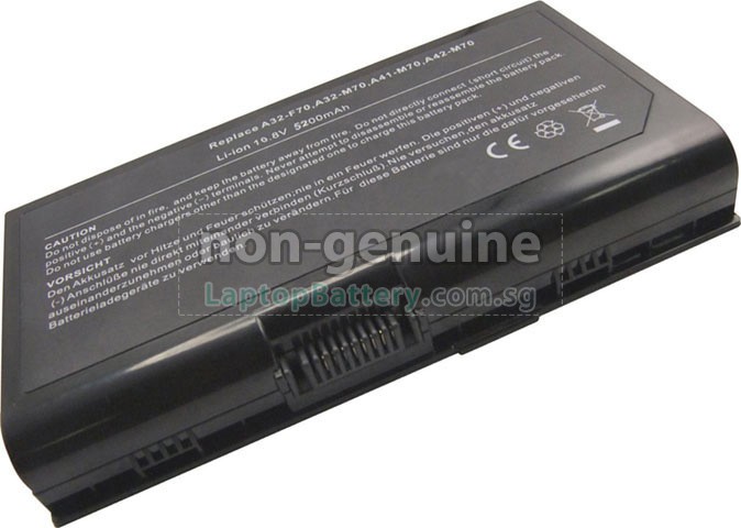 Batterie pour pc portale Asus X72J -10.80 V 48Wh