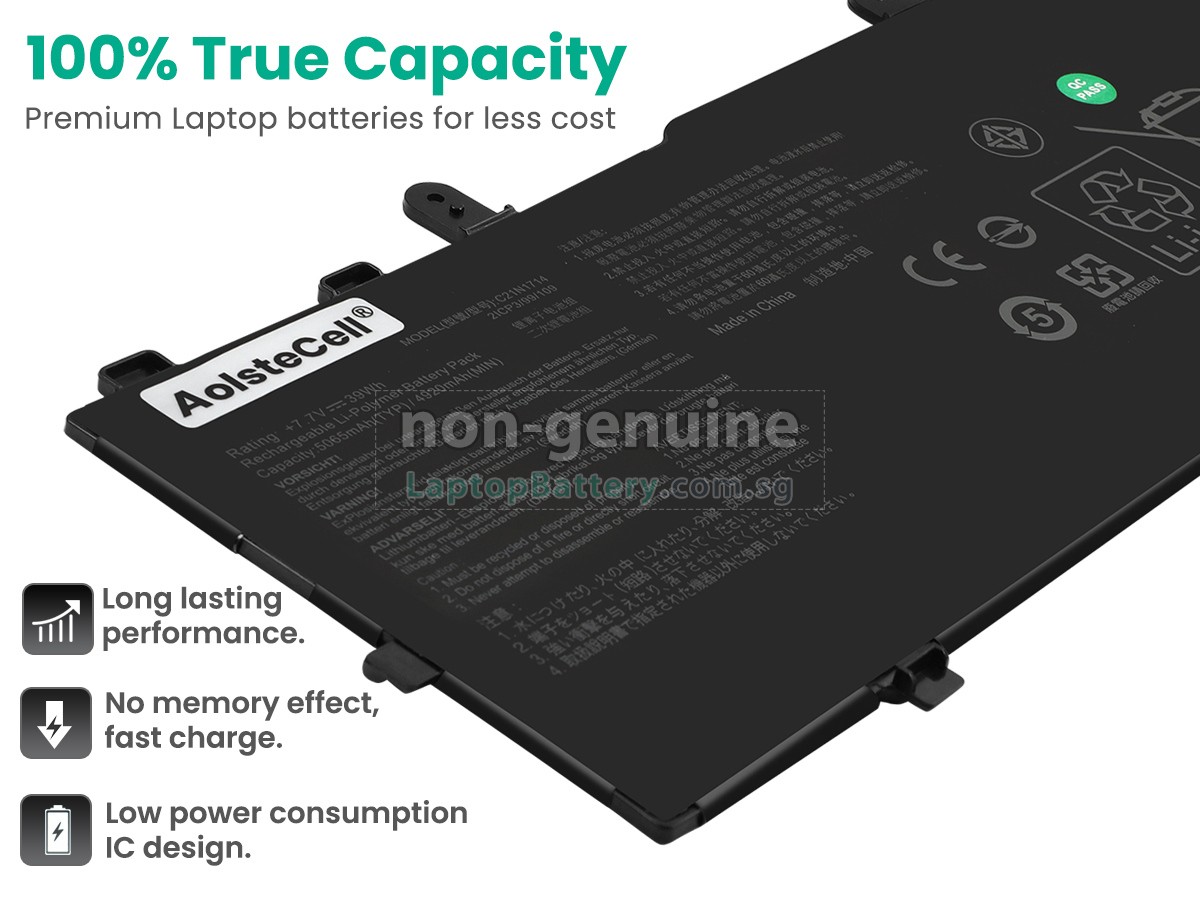 replacement Asus VivoBook Flip TP401NA battery
