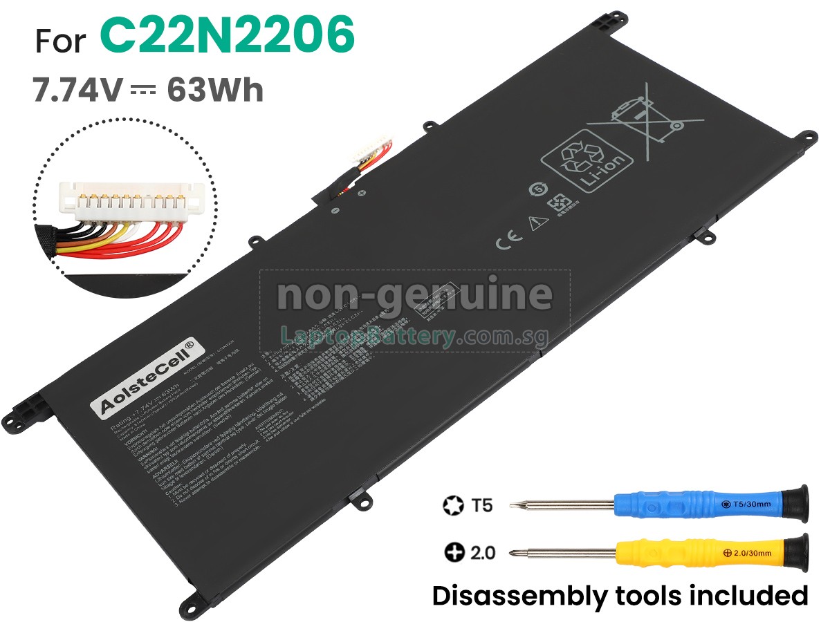 replacement Asus ZenBook S 13 OLED UX5304VA-NQ079X battery