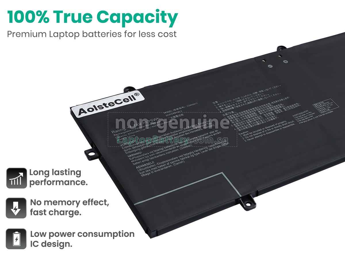 replacement Asus ZenBook 14 OLED UX3405MA-QD889W battery