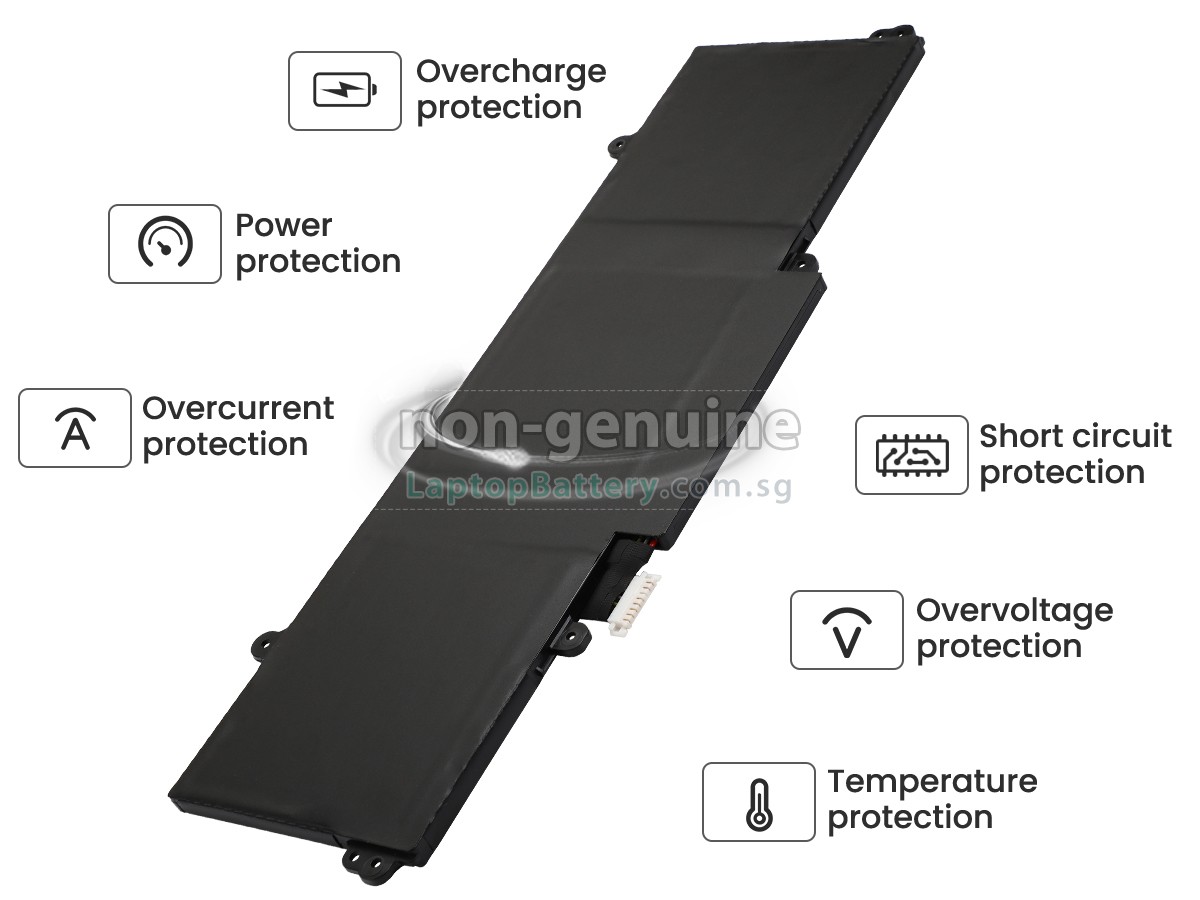 replacement Asus C31N2021(3ICP6/70/81) battery
