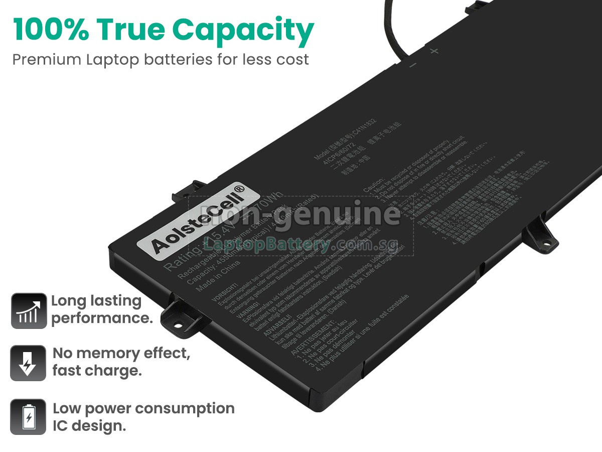 replacement Asus Pro P3540FA-EJ0187 battery