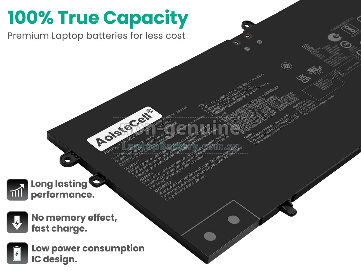 replacement Asus ZenBook 14 OLED UM3406HA-QD137W battery