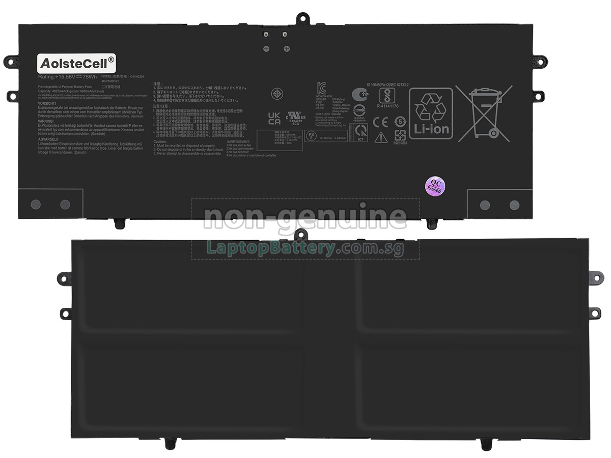 replacement Asus ZenBook 14 OLED UM3406HA-QD137W battery