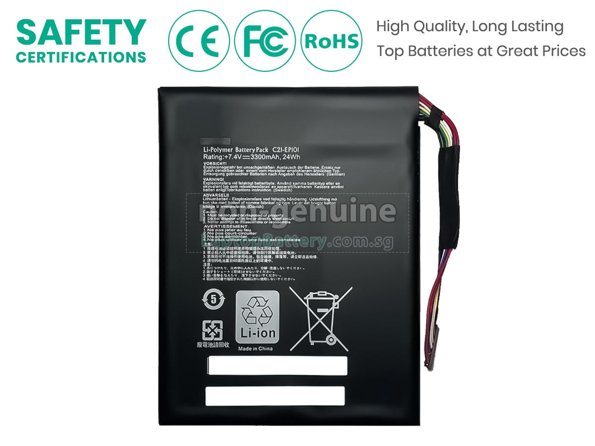 replacement Asus Eee Transformer TR101 battery