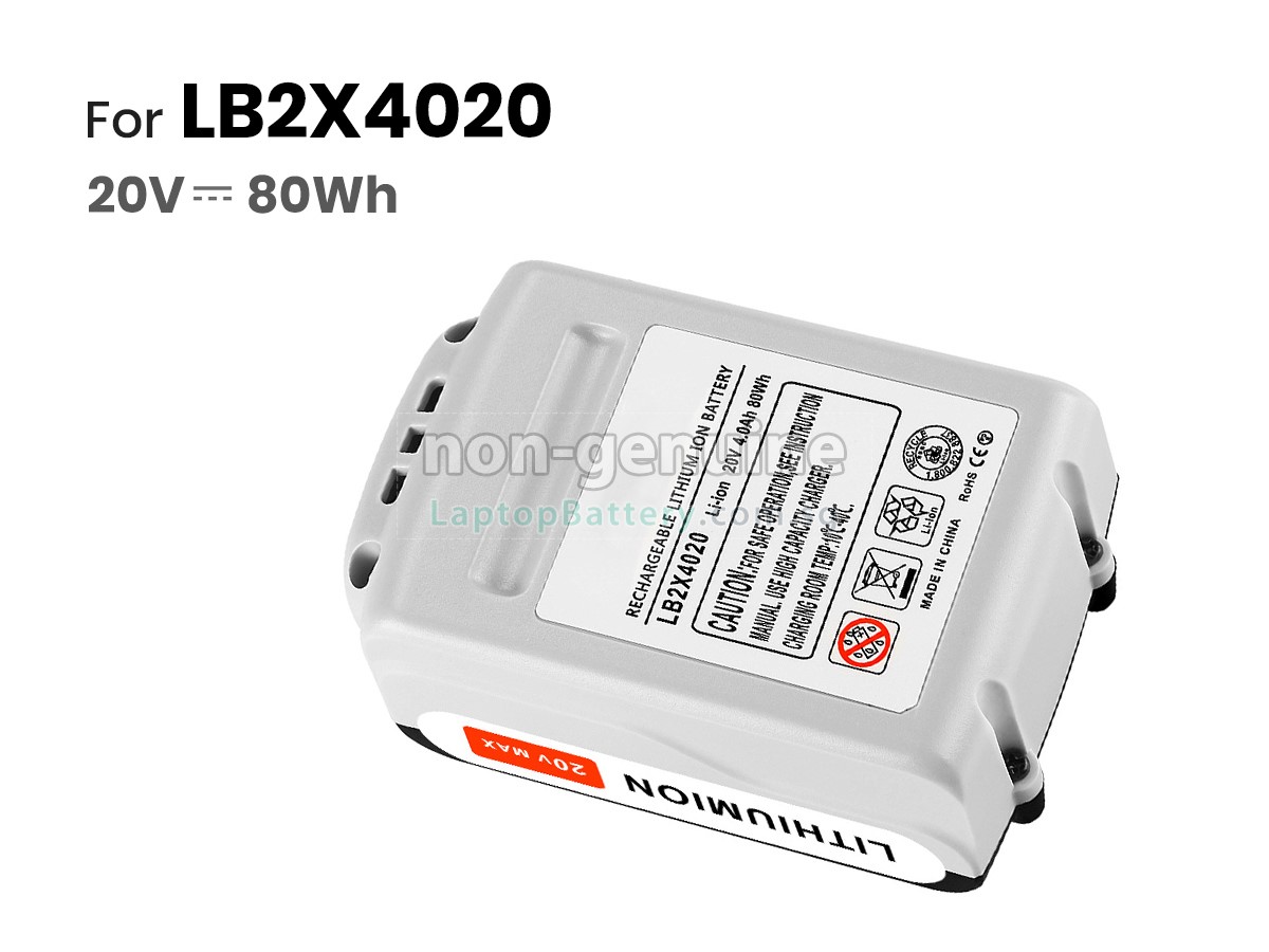 Lithium Ion 20V Rechargeable Batteries for Black Decker LBXR20