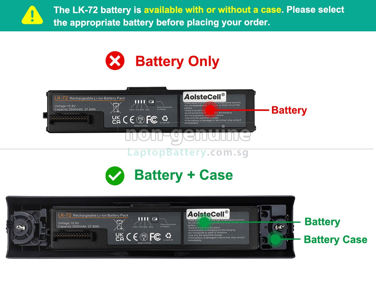 replacement Canon TR150 MOBILE PRINTER battery