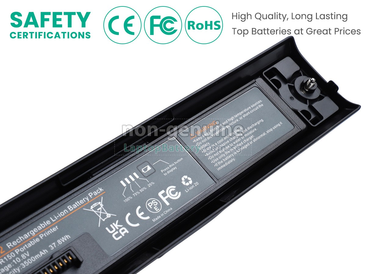 replacement Canon TR150 MOBILE PRINTER battery