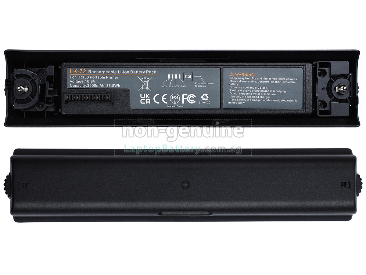 replacement Canon TR150 MOBILE PRINTER battery