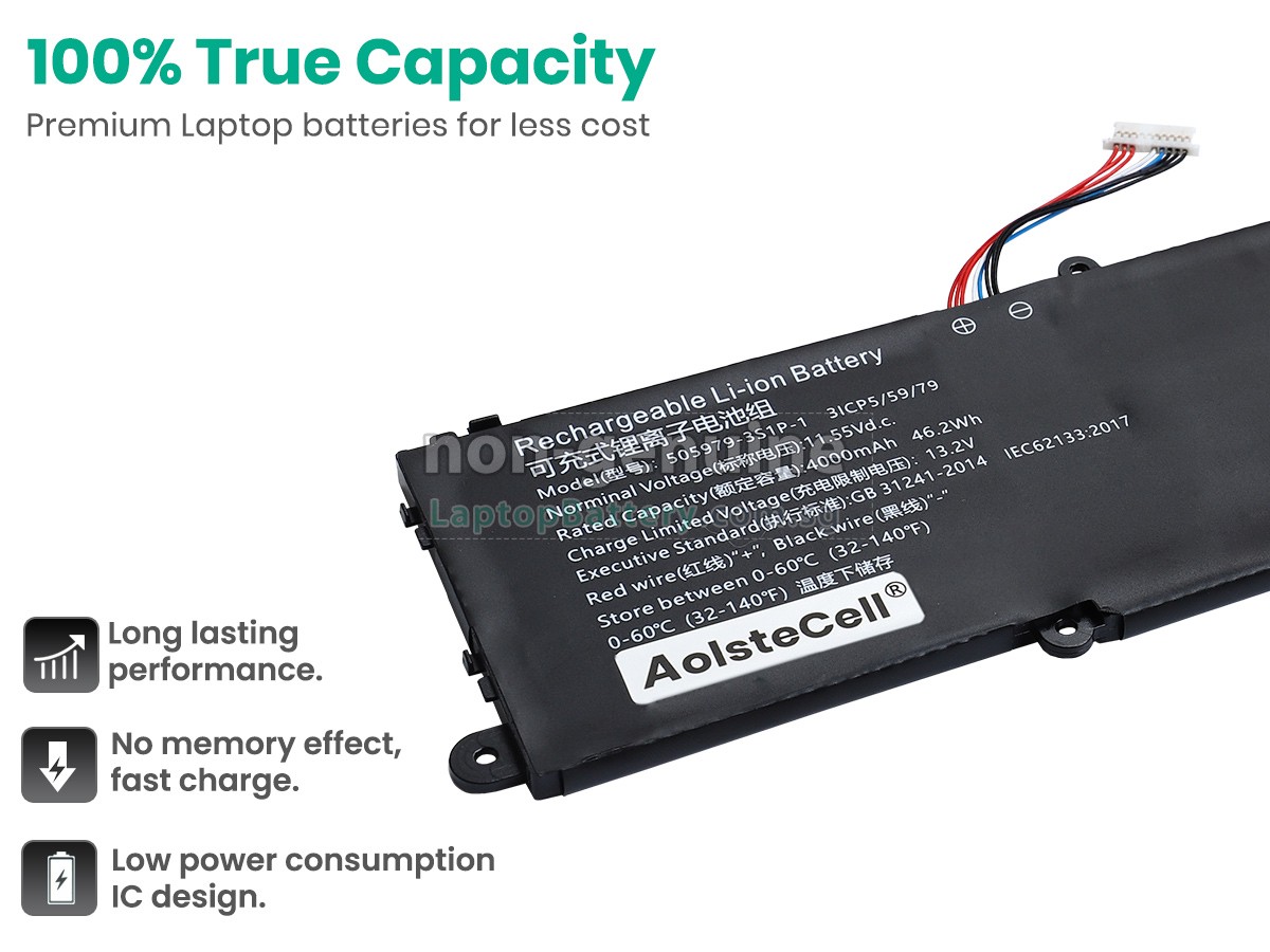 replacement CHUWI 505979-3S1P-1(3ICP5/59/79) battery