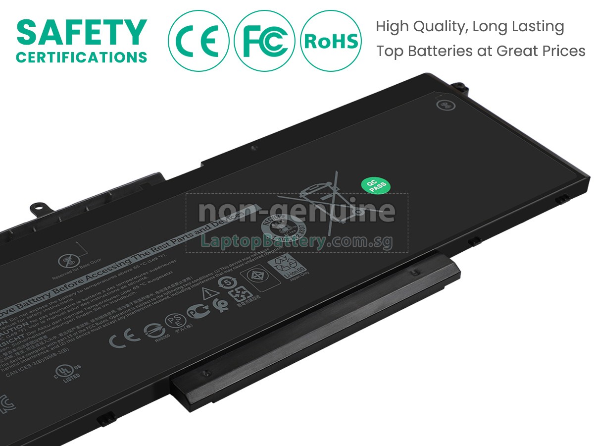 replacement Dell Inspiron 7500 2-IN-1 BLACK battery