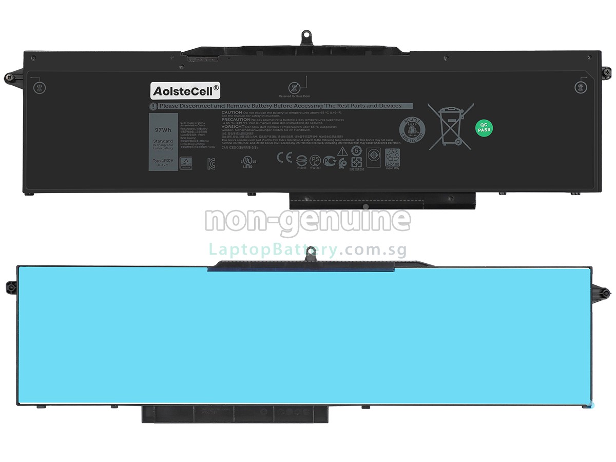 replacement Dell Inspiron 7500 2-IN-1 BLACK battery