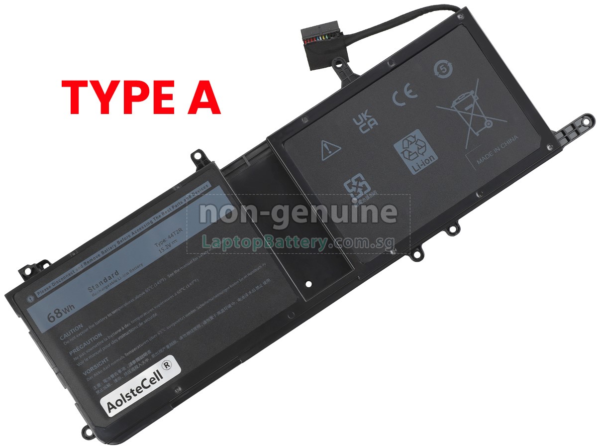 Battery for Dell Alienware 15 R3 replacement Dell Alienware 15 R3