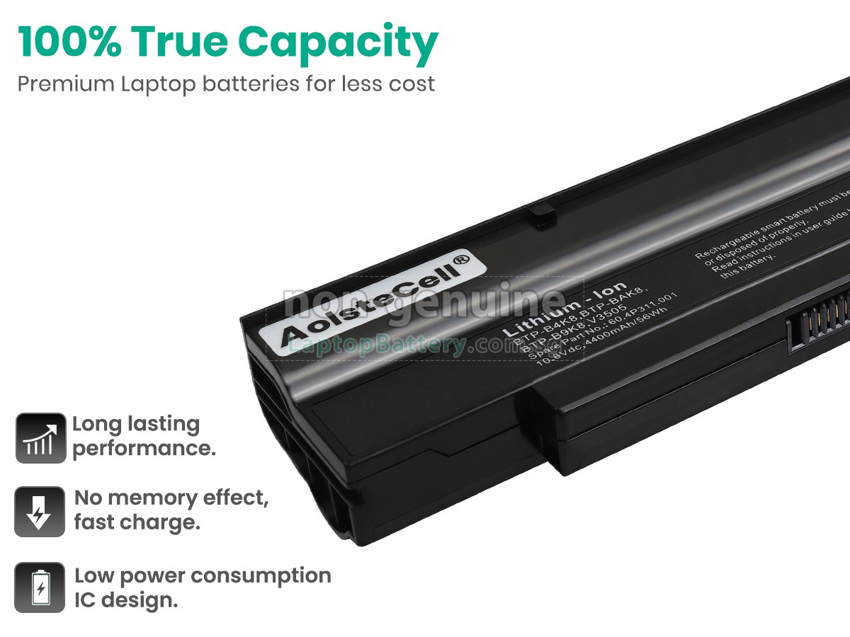 replacement Fujitsu Amilo LI2735 battery