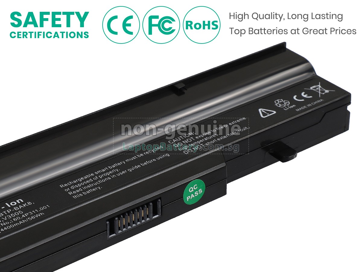 replacement Fujitsu Amilo LI2735 battery