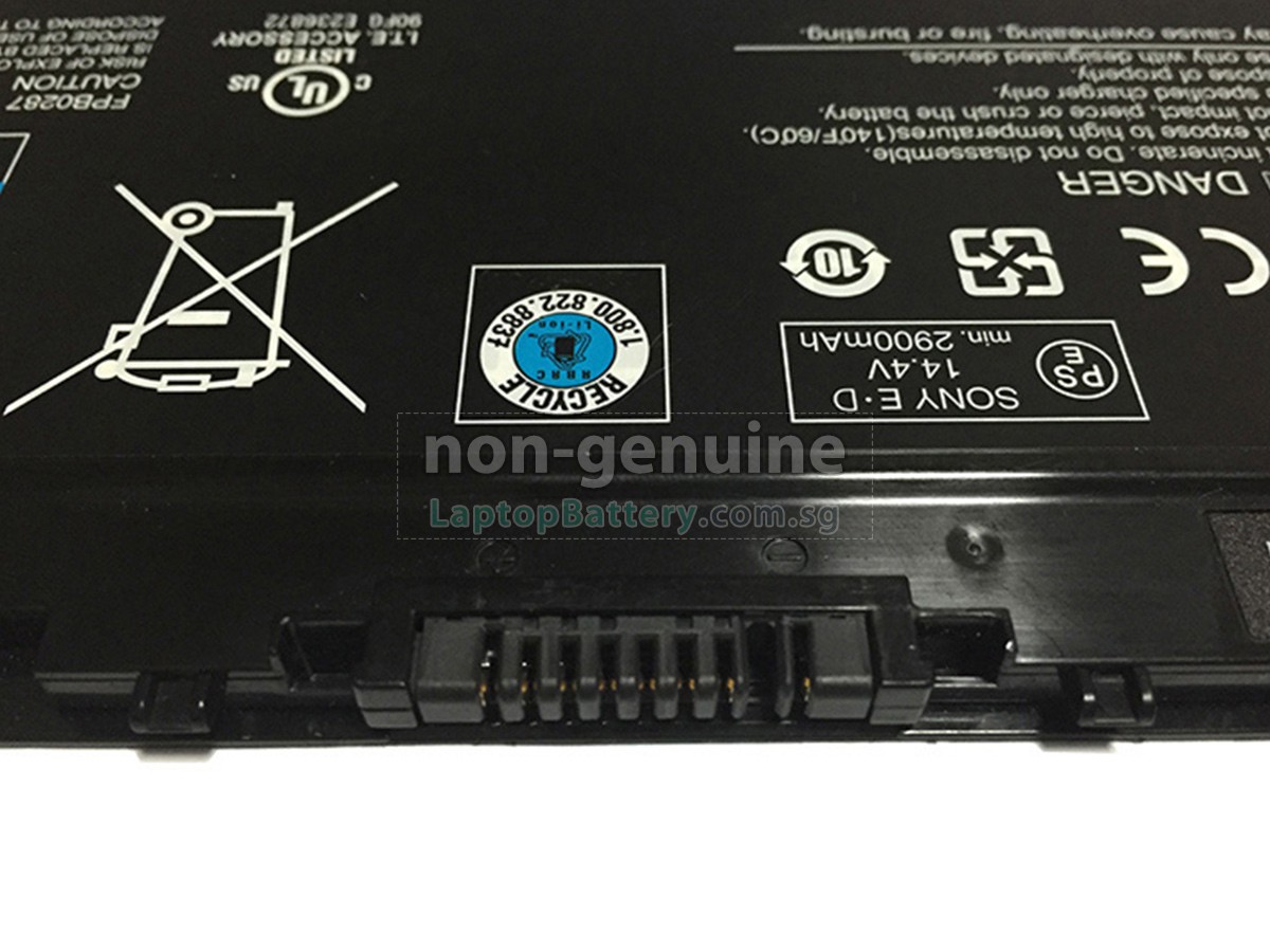 replacement Fujitsu Stylistic QUATTRO Q702 battery
