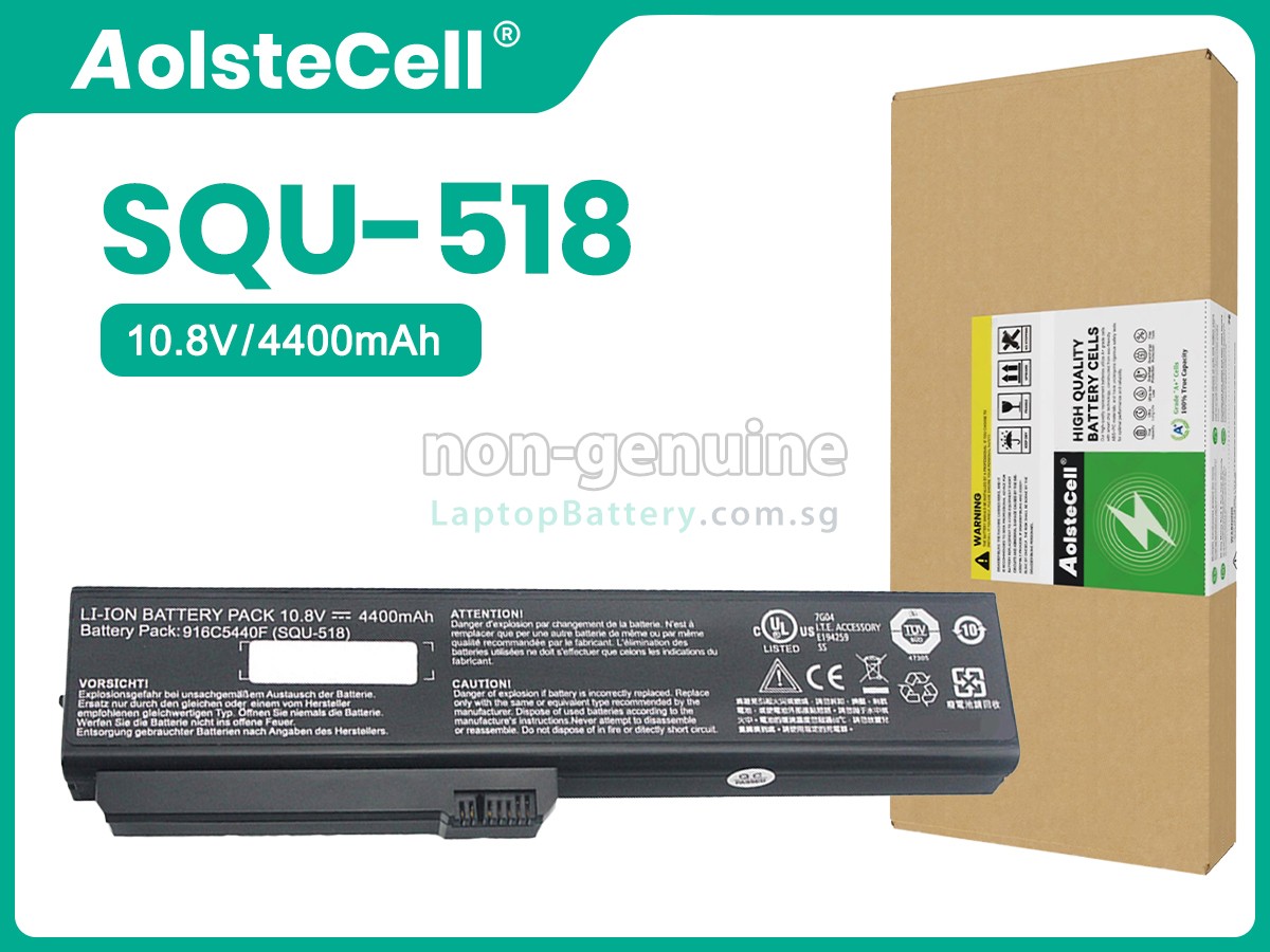 replacement Fujitsu Amilo SI1520 battery