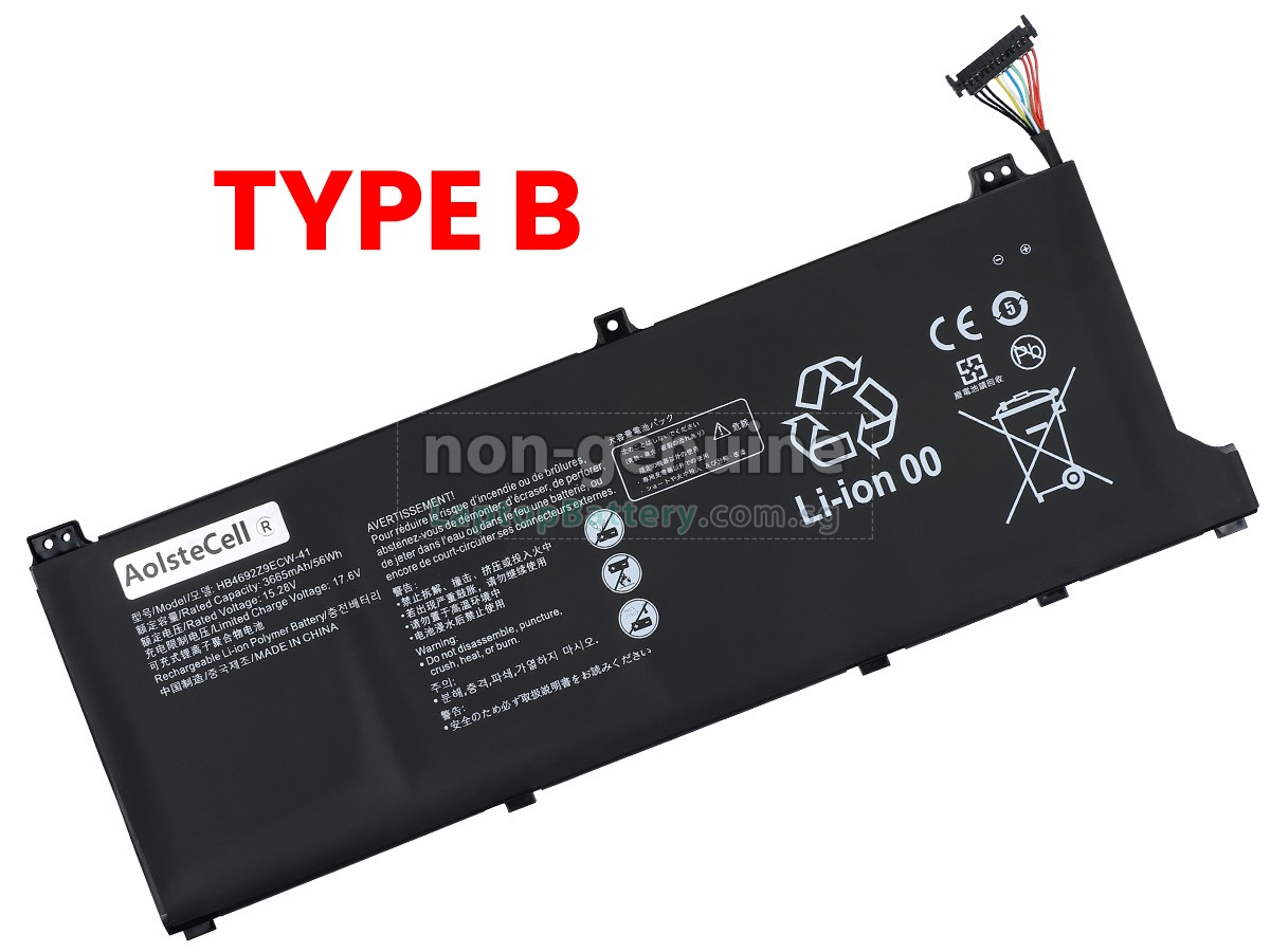 replacement Huawei MATEBOOK D 14-53010TVS battery