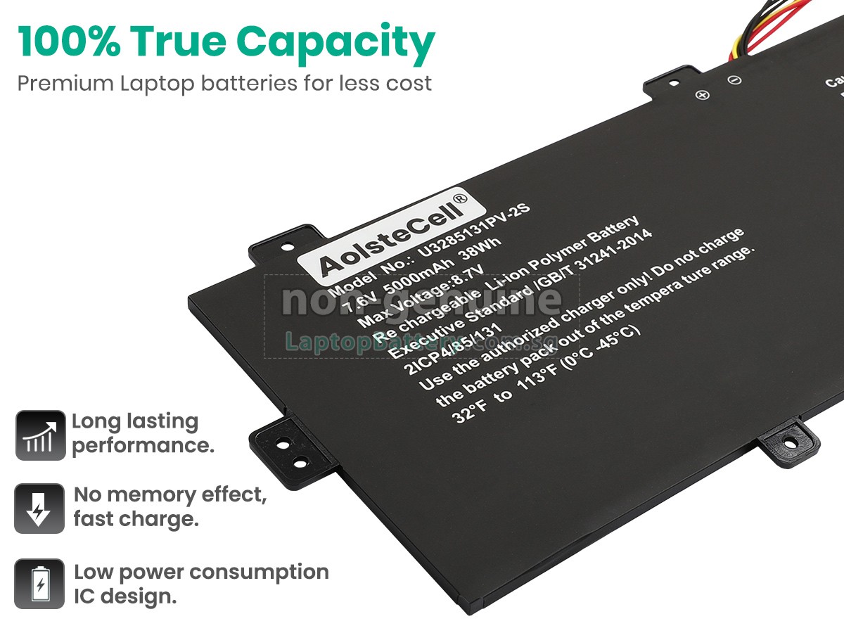 replacement Jumper U3285131PV-2S-9LINES battery