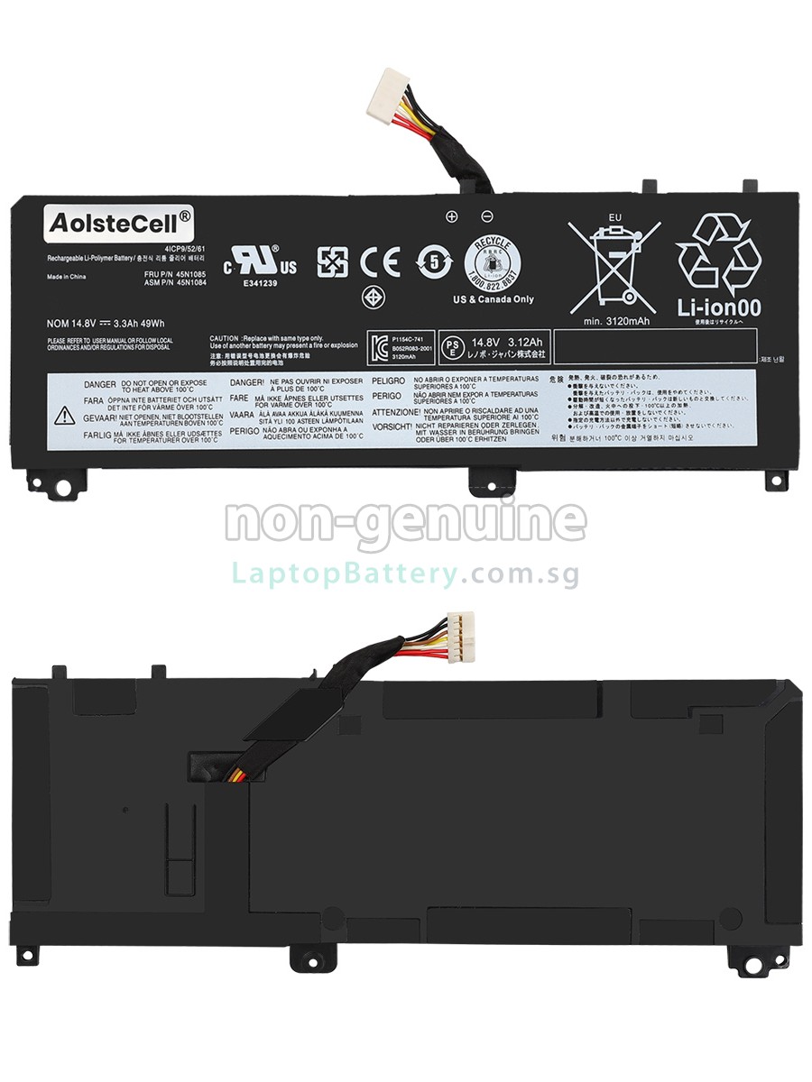 replacement Lenovo 45N1086(4ICP9/51/63 ) battery