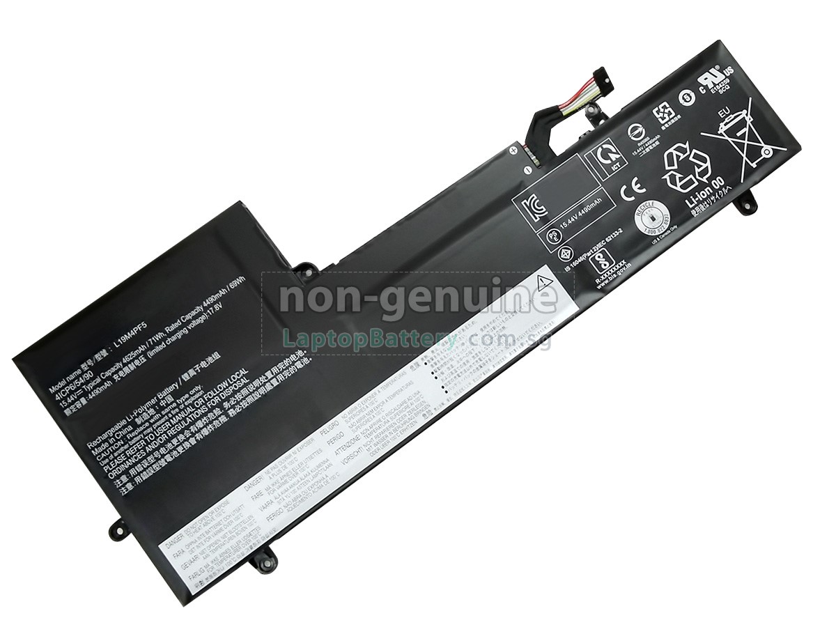 Battery for Lenovo YOGA SLIM 7-15IIL05,replacement Lenovo YOGA SLIM 7 ...