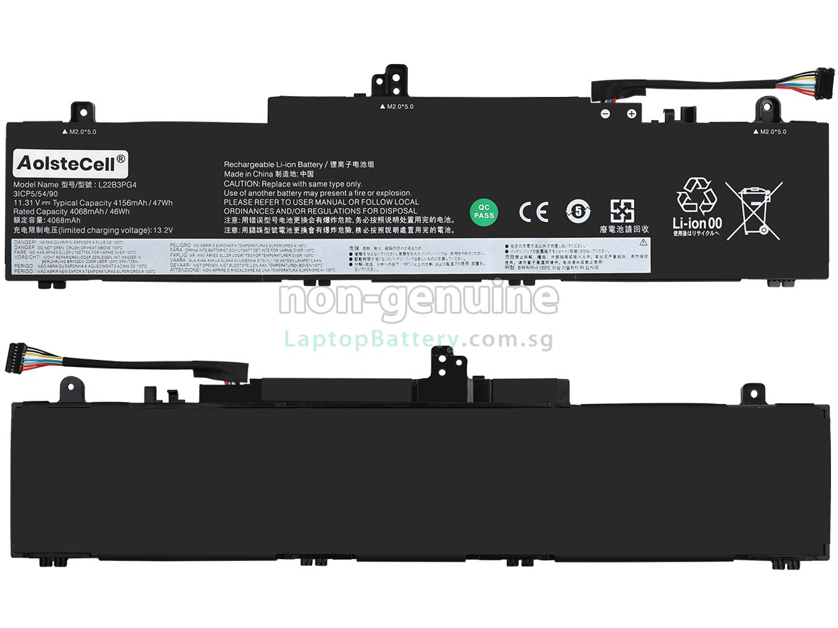 replacement Lenovo ThinkPad E16 GEN 1-21JT003HMX battery