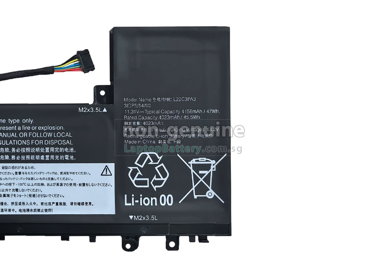 replacement Lenovo IdeaPad SLIM 5 14ABR8-82XE002NRM battery