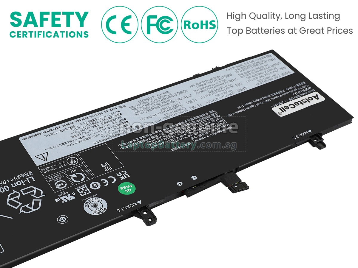 replacement Lenovo YOGA SLIM 6 14IAP8-82WU001YSC battery